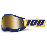 Lunettes 100% accuri 2 desoto - ecran iridium or | Oxmoto