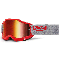 Lunettes 100% accuri 2 gatorback - ecran iridium rouge