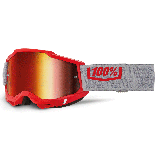 Lunettes 100% accuri 2 gatorback - ecran iridium rouge