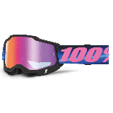 Lunettes 100% accuri 2 superdome - ecran iridium violet/rouge