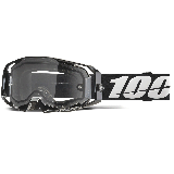 Lunettes 100% armatic enduro noir - ecran double | Oxmoto