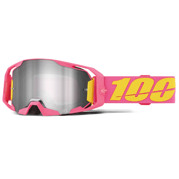 Lunettes 100% armatic snakpak - ecran iridium gris | Oxmoto