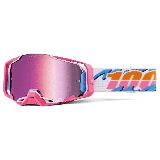 Lunettes 100% armega hiper lefreak - ecran iridium rouge