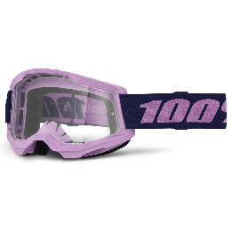 Lunettes 100% strata 2 violet - ecran transparent | Oxmoto