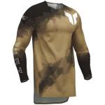 maillot thor sportmode carbon noir/marron