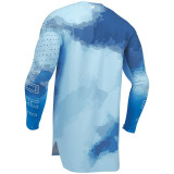 Maillot Thor sportmode carbon bleu | Oxmoto