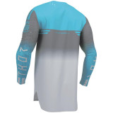 Maillot Thor sportmode geo bleu/gris | Oxmoto