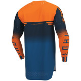 Maillot Thor sportmode geo bleu/orange | Oxmoto