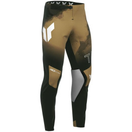 Pantalon Thor sportmode carbon noir/marron | Oxmoto