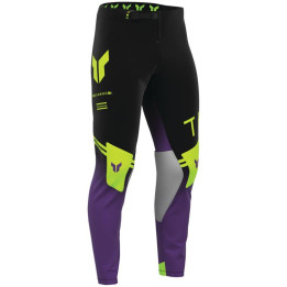 Pantalon Thor sportmode geo noir/violet | Oxmoto