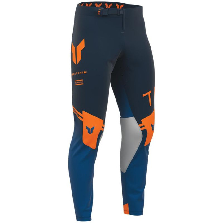 Pantalon Thor sportmode geo bleu/orange | Oxmoto