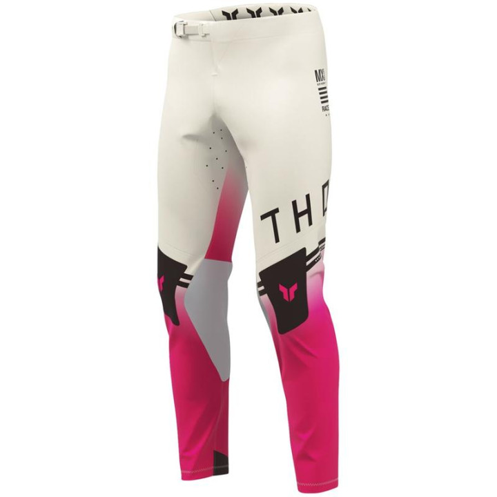 Pantalon Thor sportmode geo rose/noir | Oxmoto