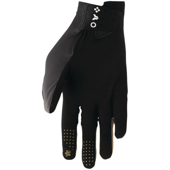 Gants Thor sportmode iconic noir/marron | Oxmoto