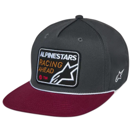 Casquette Alpinestars snapback intuitive rouge | Oxmoto
