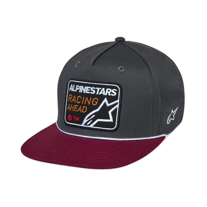 Casquette Alpinestars snapback intuitive rouge | Oxmoto