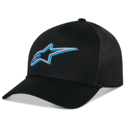 Casquette Alpinestars trucker ageless shadow bleu | Oxmoto