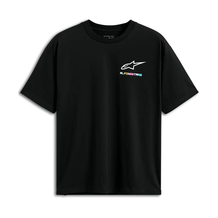 T-shirt Alpinestars oversized wild csf noir | Oxmoto