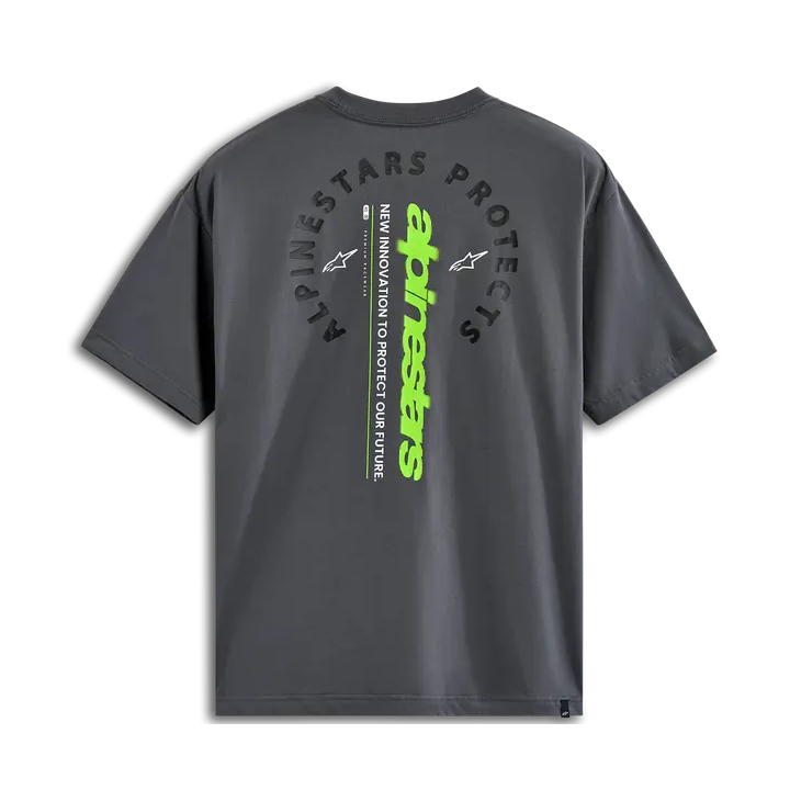 T-shirt Alpinestars oversized overhang csf charcoal gris