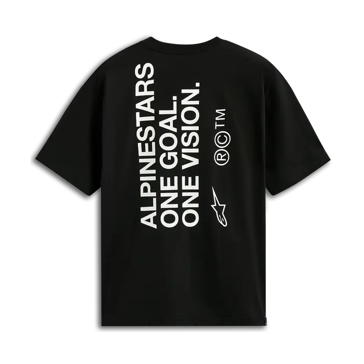 T-shirt Alpinestars one oversized ss csf tee noir | Oxmoto