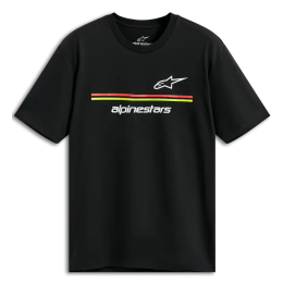 T-shirt Alpinestars lanes csf noir | Oxmoto