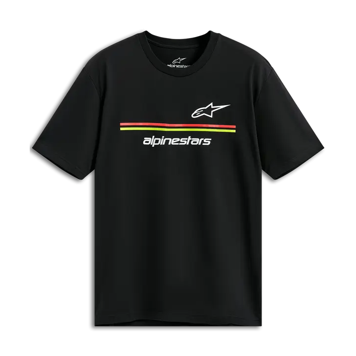 T-shirt Alpinestars lanes csf noir | Oxmoto