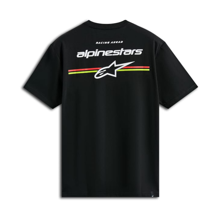 T-shirt Alpinestars lanes csf noir | Oxmoto