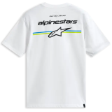 T-shirt Alpinestars lanes csf blanc | Oxmoto