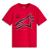 T-shirt Alpinestars authority csf rouge | Oxmoto