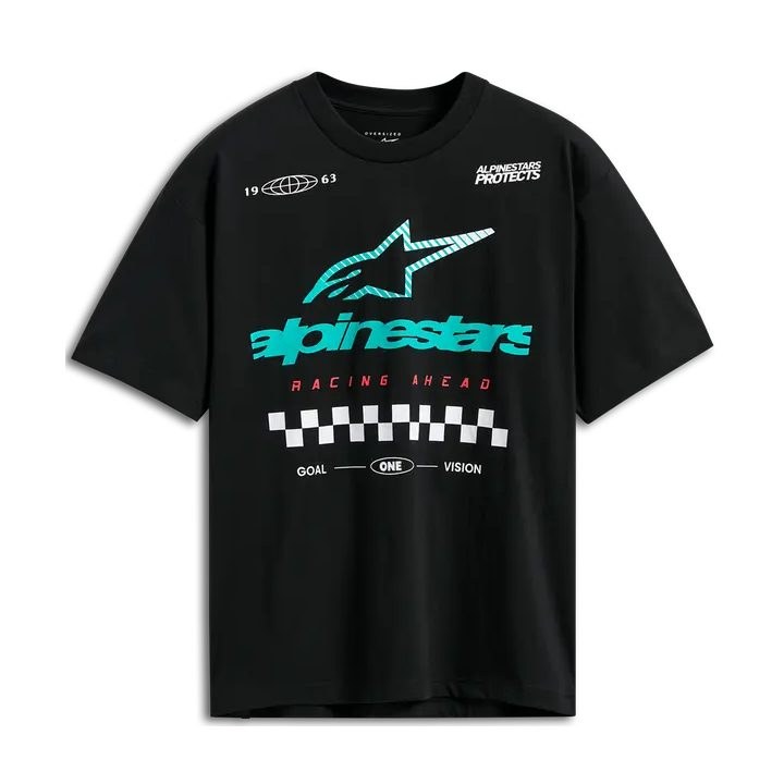 T-shirt Alpinestars oversize aplomb csf noir | Oxmoto