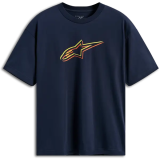 T-shirt Alpinestars oversize alter csf bleu marine | Oxmoto