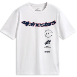 T-shirt Alpinestars abus csf blanc | Oxmoto