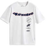 T-shirt Alpinestars abus csf blanc | Oxmoto