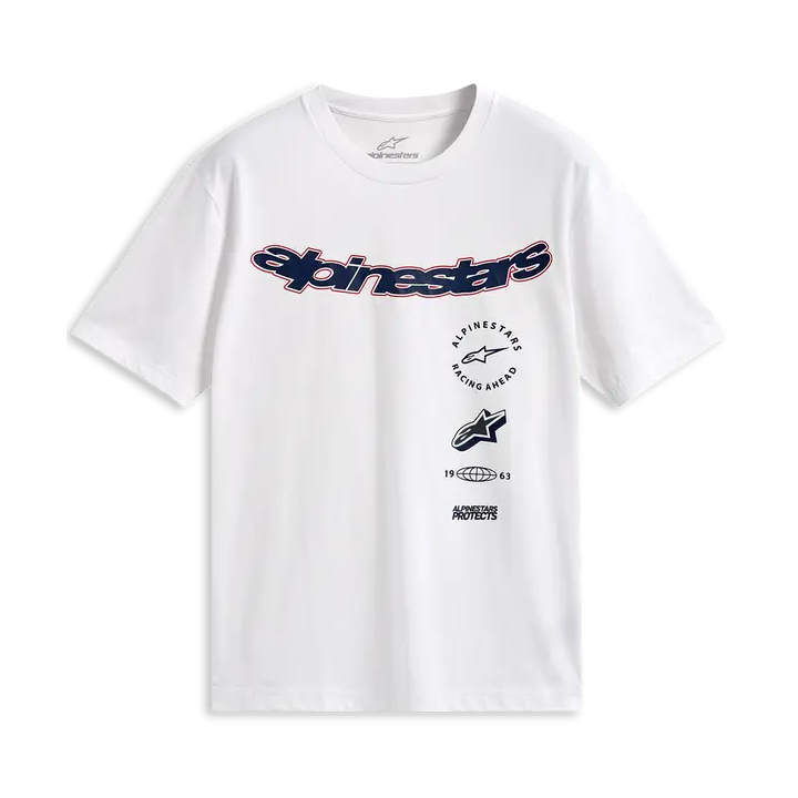T-shirt Alpinestars abus csf blanc | Oxmoto