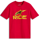 T-shirt Alpinestars ride 4.0 csf rouge | Oxmoto