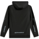 Sweat Alpinestars sessions v3 à capuche zippé noir/gris