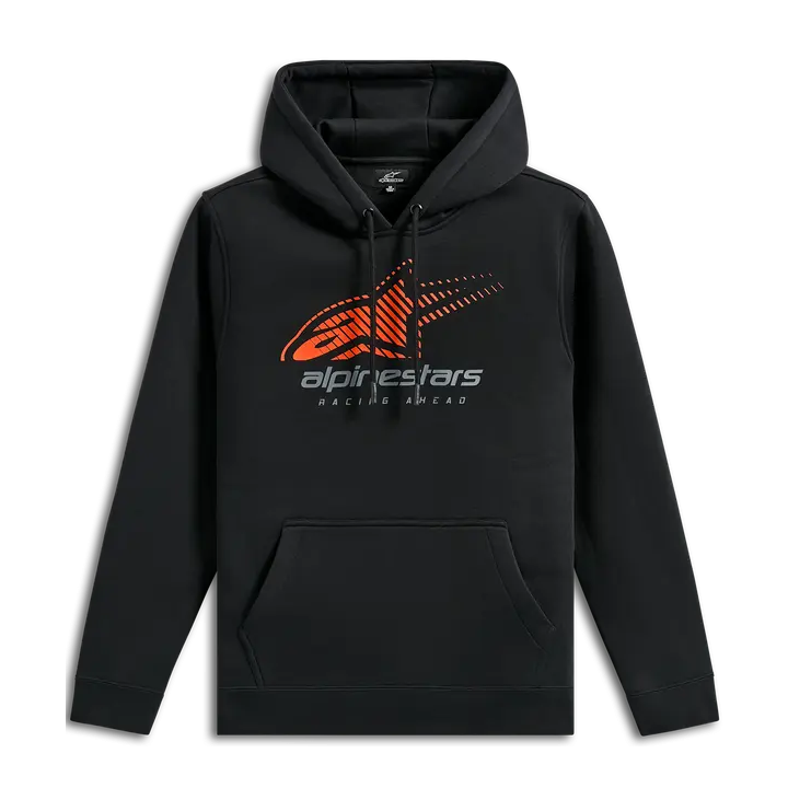 Sweat Alpinestars pulse pullover à capuche noir | Oxmoto