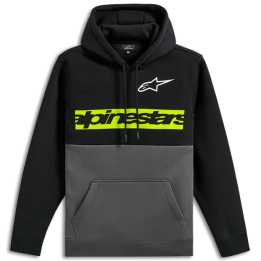 Sweat Alpinestars parallel noir/gris | Oxmoto