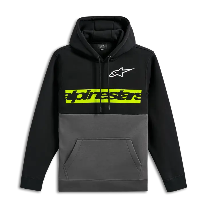 Sweat Alpinestars parallel noir/gris | Oxmoto