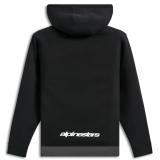 Sweat Alpinestars parallel noir/gris | Oxmoto