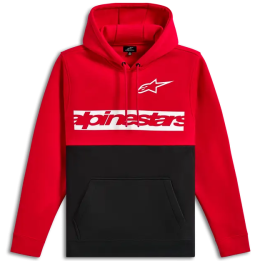 Sweat Alpinestars parallel rouge | Oxmoto