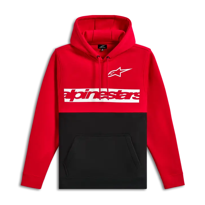 Sweat Alpinestars parallel rouge | Oxmoto