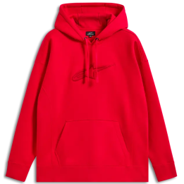 Sweat Alpinestars oversized emergent à capuche rouge