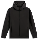 Sweat Alpinestars double face cypher à capuche noir | Oxmoto