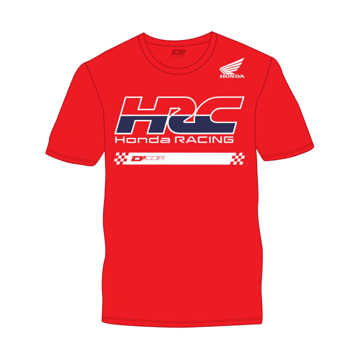 T-shirt Honda hrc 2 rouge | Oxmoto