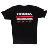 T-shirt Honda factory 2 noir | Oxmoto