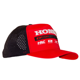 Casquette Honda factory 2 rouge | Oxmoto