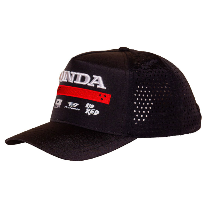 Casquette Honda factory 2 noir | Oxmoto
