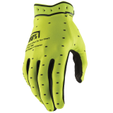 Gants 100% ridefit 2 jaune fluo | Oxmoto