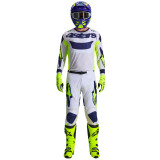 Tenue Alpinestars Racer AIR RIWAY gris/jaune/bleu | Oxmoto