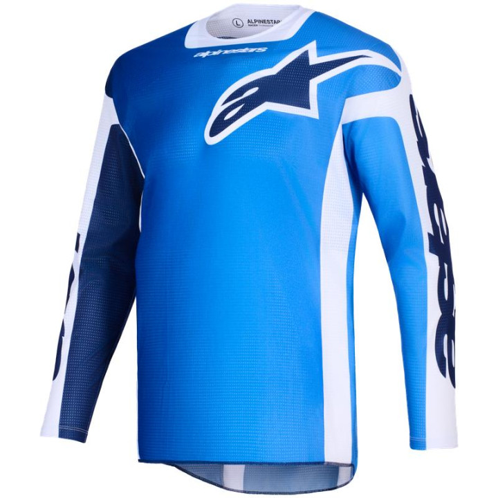 Tenue Alpinestars Racer AIR PORTL bleu/blanc | Oxmoto